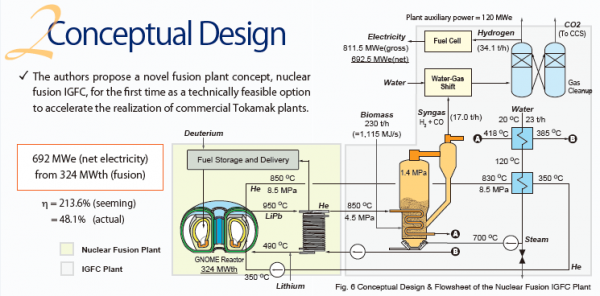 (Presentation) Nuclear Fusion Integrated Biomass Gasification Fuel Cell Cycle: A Promising Option for Future Energy Sustainability?